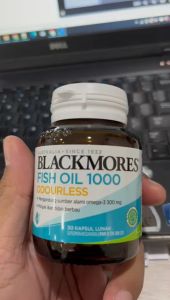 Blackmores Fish Oil Odourless Mini Caps Odourless 90 Kapsul Lunak