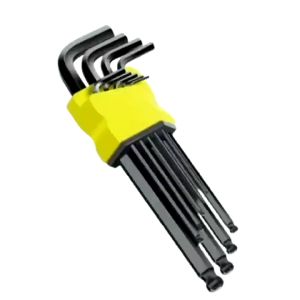 Bộ công cụ lục giác đa chức năngm CR-V Bộ cờ lê chìa khóa lục giác có độ cứng cao S2 1.5-10mm