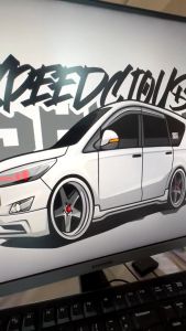 Kaos Innova Reborn Samlong Versi Vector Kartun Inova 2GD DIESEL CUMI DARAT Cotton Combed Katun