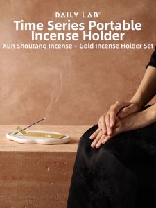 DAILY LAB | Calming Natural Zen Incense Set for Tea Ceremony Portable