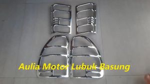 Aksesoris Garnish Pelindung Lampu Stop Lamp Isuzu Panther Old Lama Kotak dan New Baru Kapsul - Set