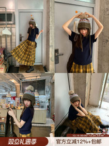 Loose Fit Butterfly Knot Short Sleeve Knitted T-Shirt Womens Summer Style Casual Korean Fashion Slimming Top by Hello Canon