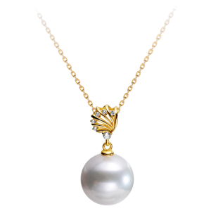NANZHUGONG | Original Deep Sea Series Freshwater Pearl Pendant Strong Luster Elegant 925 Silver