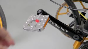 LITEPLUS Bicycle Parts Folding Bicycle Pedals Anti-slip All-aluminum Alloy Quick Folding Bike Pedals BMX Bicycle Folding Pedals