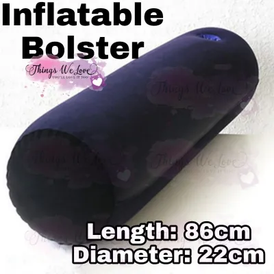 [SG][FREE SHIP] Inflatable Travel Pillow Bolster Deflatable Velvet Feel Comfortable To Hug Lie Sleep On Convenient Easy To Carry