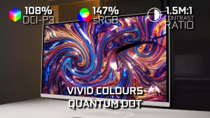 Armaggeddon 27" QD OLED 2K 144Hz HDR400 0.03MS sRGB Nvidia GSync Gaming Monitor PXP 27 UXO V