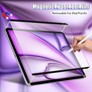 Magnetic Paper Feel Screen Protector Film for iPad Air 11 13 M2 M3 Pro 13 M4 Air 5 4 3 2 1 Pro 11 12.9 9.7 10.5 Film No Glass