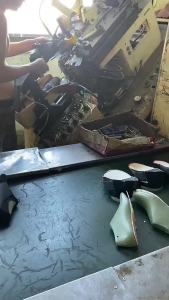 Da Bò Lớp Đầu Tiên Nam Công Sở Giày Da Nam Baita Giày Thoáng Khí Anh Giày Trắng Giản Dị Trực Tuyến