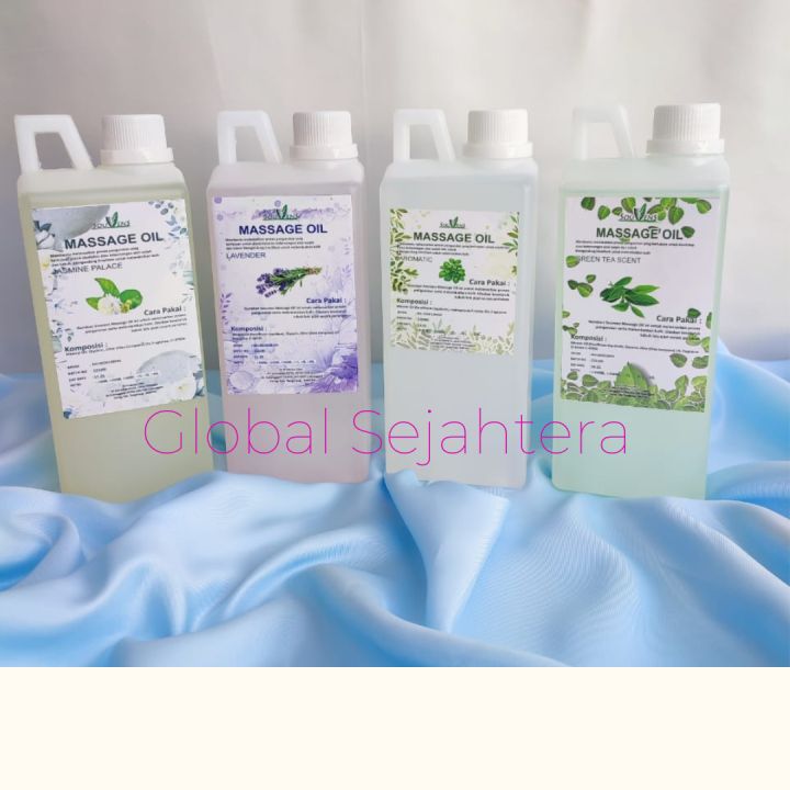MASSAGE OIL 1 LITER/ MINYAK PIJAT/ OIL MASSAGE (BPOM)