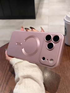 🇹🇭🔥รุ่นขายดี🔥Magsafe Case เคสไอโฟน 17 เคสแม่เหล็ก สีเมทัลลิค การจับคู่สีขั้นสูง เคสโทรศัพท์กันกระแทกสำหรับ iPhone 15 14 13 12 11Pro promax Pro Max