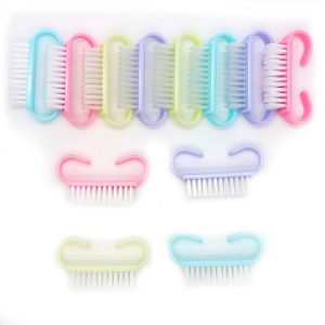 ชุดแปรงทาเล็บสีพาสเทลนุ่ม 8 ชิ้น อุปกรณ์ทำเล็บมือที่จำเป็นสำหรับร้านทำเล็บที่บ้าน DIY กำจัดฝุ่นพลาสติกทำความสะอาดแปรงทาเล็บ