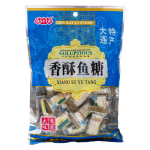 Dalian Special Seafood Crisp Sugar Classic Shrimp Candy Snacks Traditional Sweet Red Shrimp Crisp Sugar from Liaoning Province
