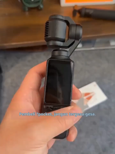 【Locator Instant Sticker】DJI Osmo Pocket 4/3High-transparency tempered film 9H Hardness HD Tempered Glass Film LCD