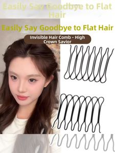 Black Invisible No-trace Hair Pin for Loose Hairs & Flat Head