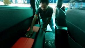 ROYALCAB V1 เบาะแค็บ Fighter ปี 1997-2005 | มาสด้า ไฟเตอร์ MAZDA เบาะรองนั่ง กระบะแคป หนัง PVC ฟองน้ำ 2 ชั้น ลาย 6D |