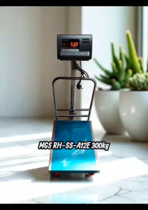 Timbangan duduk digital RENKMHE A12E 300kg Pagar Body Full Stainless