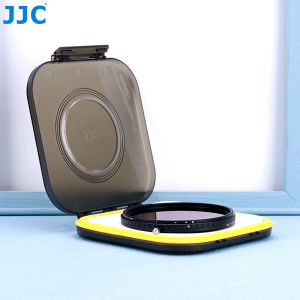 JJC | JJC Lens Filter Case for 82mm 86mm 95mm 105mm Moistureproof Water-Resistant UV ND CPL Filter Storage Holder Pouch Box W Gaskets
