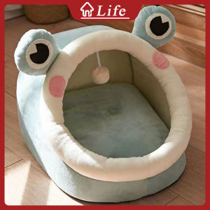 Soft Fleece Pet Hut: A Dismantlable & Washable Cat Bed