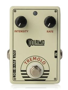 IRIN | Dolamo D-13 Tremolo Electric Guitarra Effector Pedal Alloy Casing True Bypass Vintage Tremolo Sound Caline Guitar Accessories