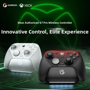 GameSir | Wireless PC Steam Gamepad with Dual Triggers TMR Joysticks Motion Sensing Micro Switch 4 Vibration Motors Phone Support Base