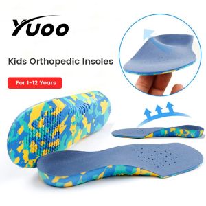YUOO 1 Pair Kids Children Orthotics Insoles Correction Foot Care for Kid Flat Foot Arch Support Orthopedic Insole