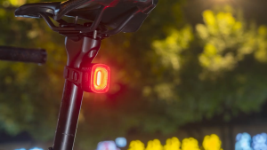 [Original 24 hours delivery] Smart Brake Tail Light Waterproof Rechargeable MTB Rear Light Ultralight Long Battery Life Bicycle Warning Light Bike Accessories