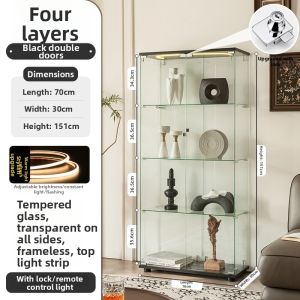DMX | Transparent Borderless Display Cabinet
