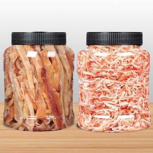 Grilled Squid Strips Ready to Eat Snack 500g