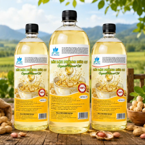 DẦU ĐẬU PHỘNG (DẦU LẠC) Hữu cơ An Phương CHAI 1 LÍT