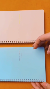 【📣SG Seller】Weekly Planner Notebook - 52 Weeks Undated Schedule Book with Habit Tracker | A5 Spiral Bound Journal