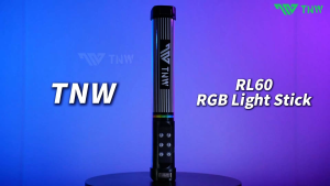 TNW RL60 RGB Handheld LED Light Magnetic Tube Light Video Stick Photography Lighting For Live Stream