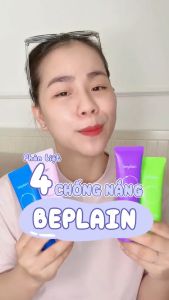 Kem Chống Nắng Kiềm Dầu Kháng Nước Beplain Sunmuse Mineral Sunscreen SPF50+ PA++++ 50ml xanh lá ( MÃ 302)
