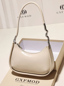 GXFMOD New Commuter French Style Leather Bag 2025 Summer Trend Underarm Womens Bag Fashion Versatile French Bread Bag