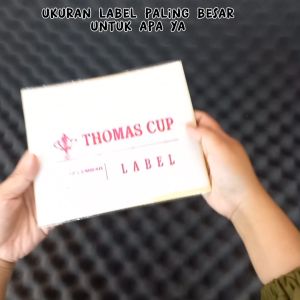 Kertas Tempel Label Nama Undangan 121 isi 10 Lembar Stiker Harga