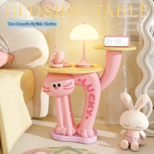 CHUCHEN | Cute and Creative Cartoon Creamy Style Storage Shelf