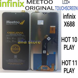 LCD TOUCHSCREEN INFINIX HOT 10 PLAY/11 PLAY /X688 ORIGINAL MEETOO FULLSET