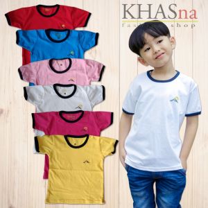 KUALITAS PRIORTAS..! Kaos Anak Laki Laki dan Perempuan/ Kaos anak 1-12 tahun / Kaos Anak Polosan Untuk Sehari hari / Kaos Anak Santai