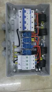 Tủ Cắt Lọc Sét 3P 100A 380V - Vỏ Tủ Nhựa IP65 Chống Cháy - Chống Sét Van - Chống Sét Lan Truyền Suntree