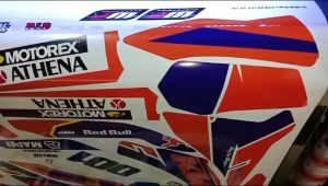 Decal Stiker KTM SX 250 Old 2012 - 2015 Full Body Free Custom