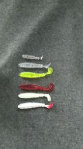 Weihe FISHING | 5 Cái Mồi Câu Giả WEIHE 9cm 4g Mềm Phát Sáng Dùng Cho Hồ Và Suối Mồi Giun Mềm Câu Cá