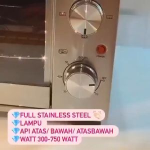 Oven Mito Mitochiba Top Mo 999 28 Liter Low 350 Watt Rottiserie