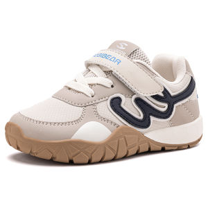 HOBIBEAR | HOBIBEAR Kids Wide Toe Box Sneakers Toddler Hook-Loop Breathable Walking Shoes Non-Slip Lightweight Athletic Outdoor Sneaker