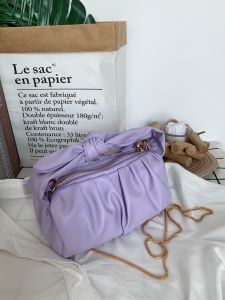 Tas Selempang Kulit Wanita Mini Sling Bag Pesta Kondangan Tali Rantai Import Mewah Murah Elegan Terbaru