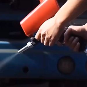 CEO 🇲🇾 Adjustable Pneumatic Sandblasting Gun 2.1lbs Sandblasting Machine Cordless Gravity Small Handheld Air Tool