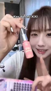Keo Gắn Mi Giả XIXI 8ml Vỏ Hồng GJ49 Siêu Dính Dễ Dùng Keo Dán Trong Suốt Nhanh Khô Không Gây Kích Ứng Đẹp Tự Nhiên