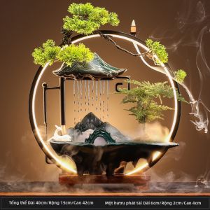 FENGHONGTAO | Máy Phun Sương Trang Trí Nước Lưu Động - Quà Tặng Mở Hộp May Mắn