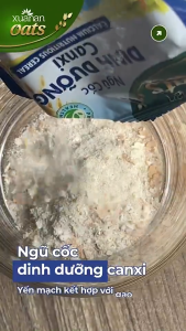 Combo 10 Túi Ngũ cốc Dinh dưỡng Canxi (ít đường) Xuân An 400g