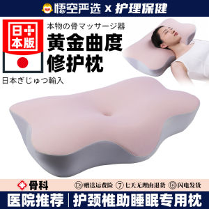 Deep Sleeping Pillow Pressueless Slow Rebound Memory Foam Pillow Core Side Sleeping Back Sleeping Cervical Support Improve Sleeping For Home Cloud Pillow