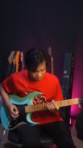 Kowe Gitar Elektrik ART SERIES Original free Wireless gitar