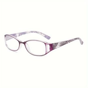[+100~+400] Fashionable and Minimalist High-definition Reading Glasses Comfortable and Portable Reading Glasses with Presbyopia